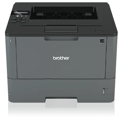 브라더 HL-L5200DW A4 흑백 레이저프린터 제조사 공식 정면 이미지 · 본체 Brother 로고 포함