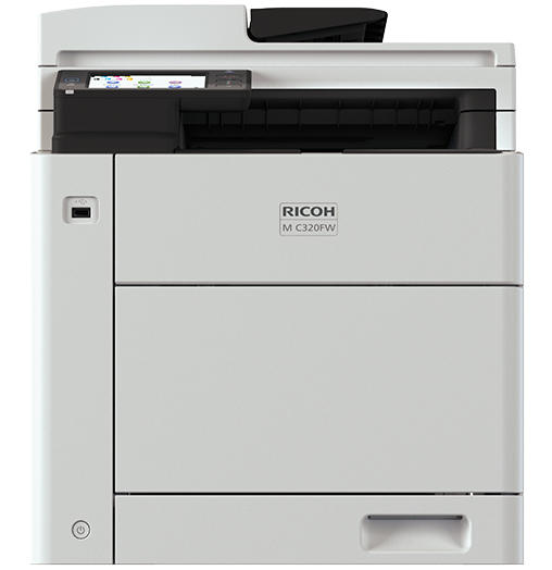 Ricoh 공식 제품 사진의 RICOH M C320FW A4 컬러 레이저복합기